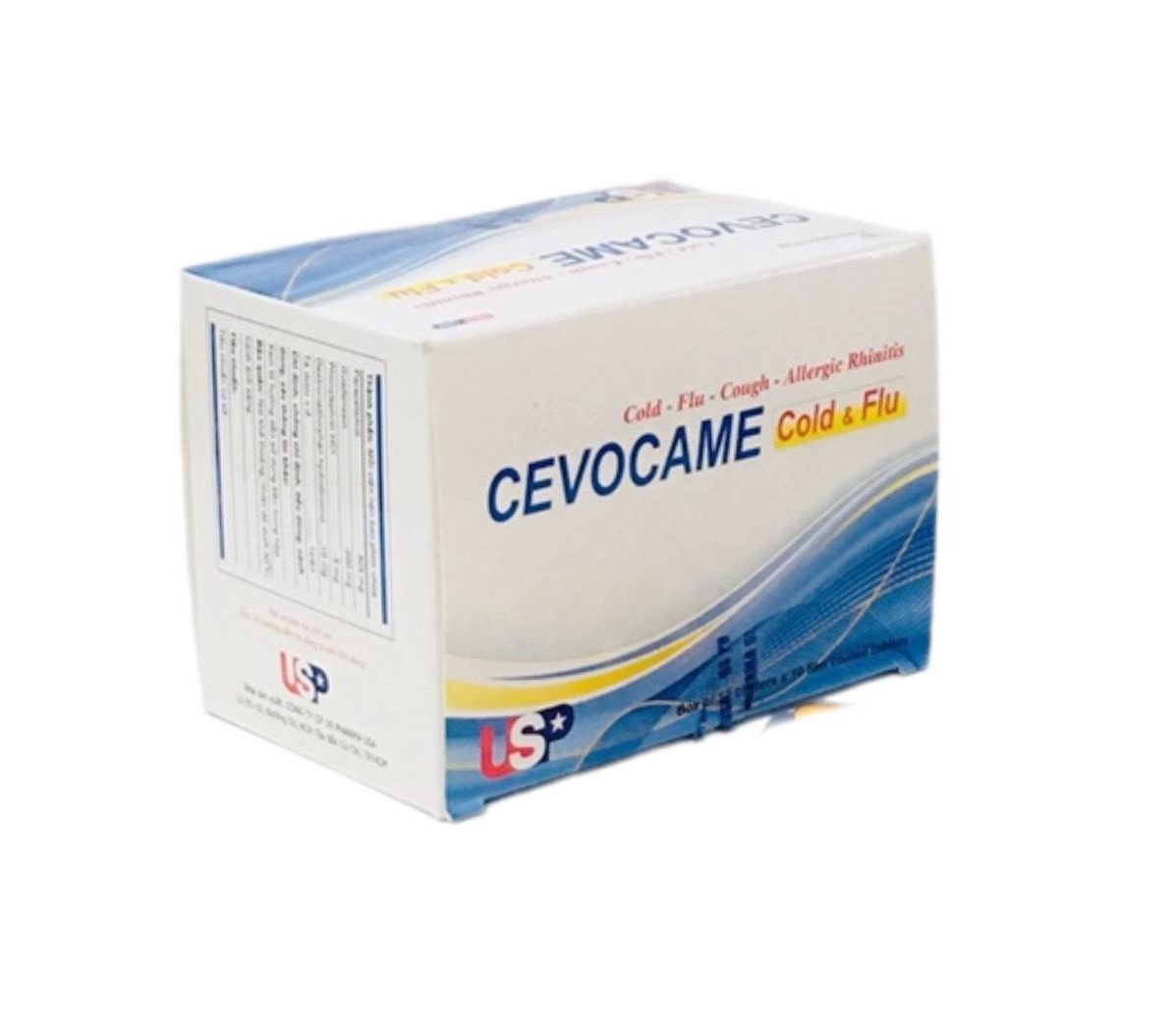 Cevocame Cold & Flu điều trị các triệu chứng cảm lạnh và cảm cúm