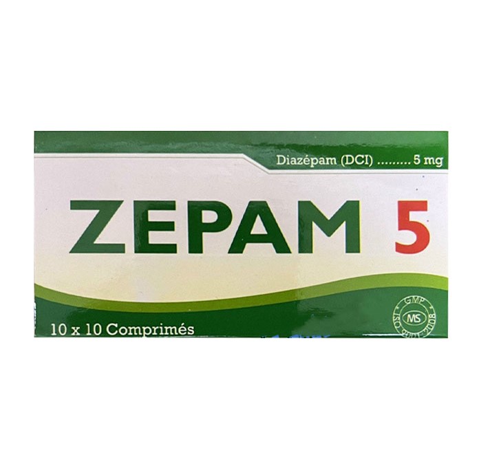 Zepam 5 giúp an thần giảm lo âu và căng thẳng thần kinh