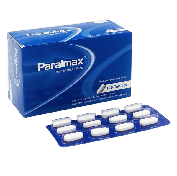 Paralmax Paracetamol 500 mg giúp giảm đau nhanh và hạ sốt hiệu quả