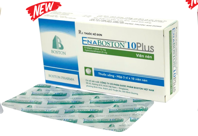 Enaboston 10 Plus giúp hạ và kiểm soát huyết áp