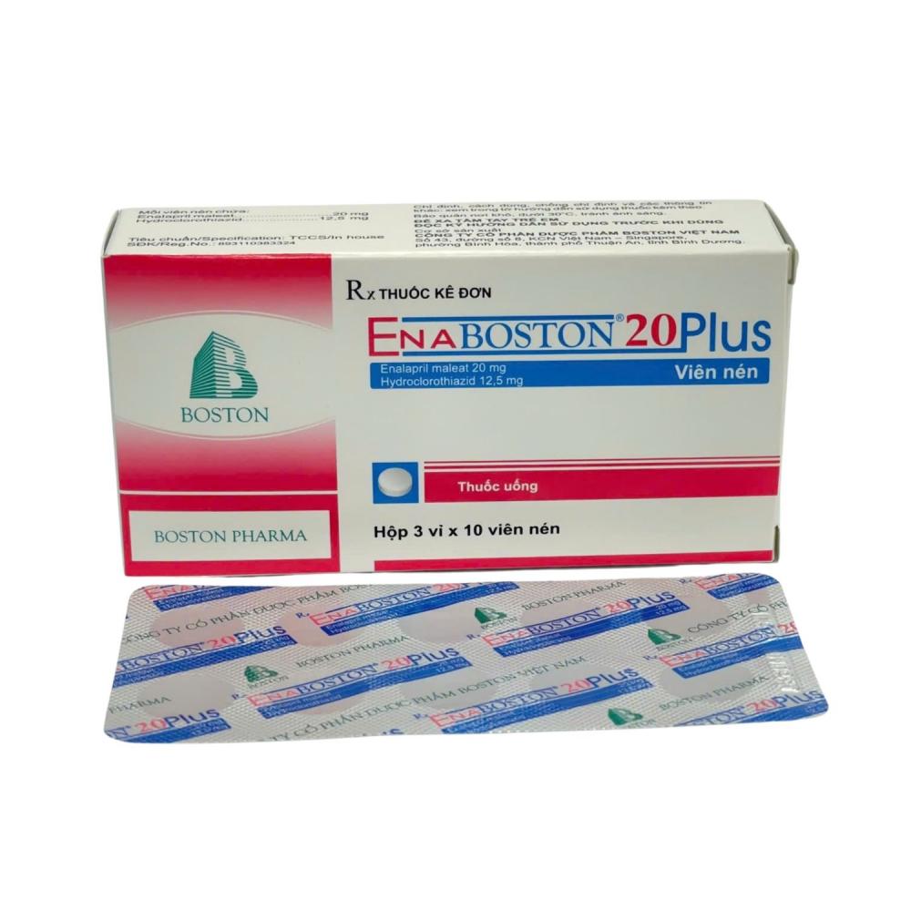 Enaboston 20 Plus giúp hạ và kiểm soát huyết áp