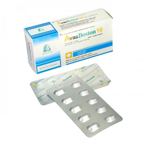 Avasboston 10 giúp giảm mỡ máu hiệu quả