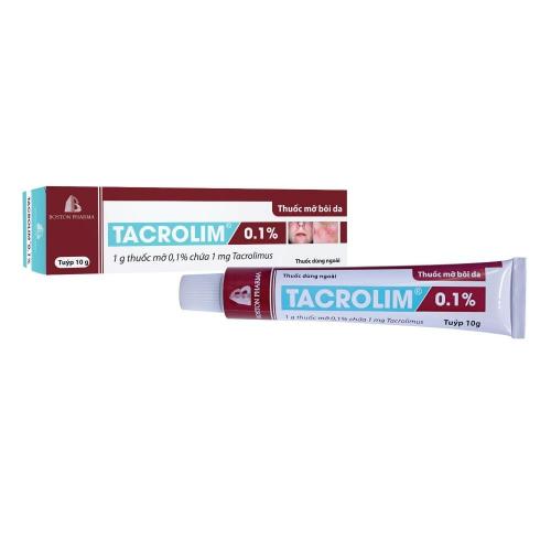 Tacrolim giúp giảm nhanh viêm ngứa và đỏ da do viêm da