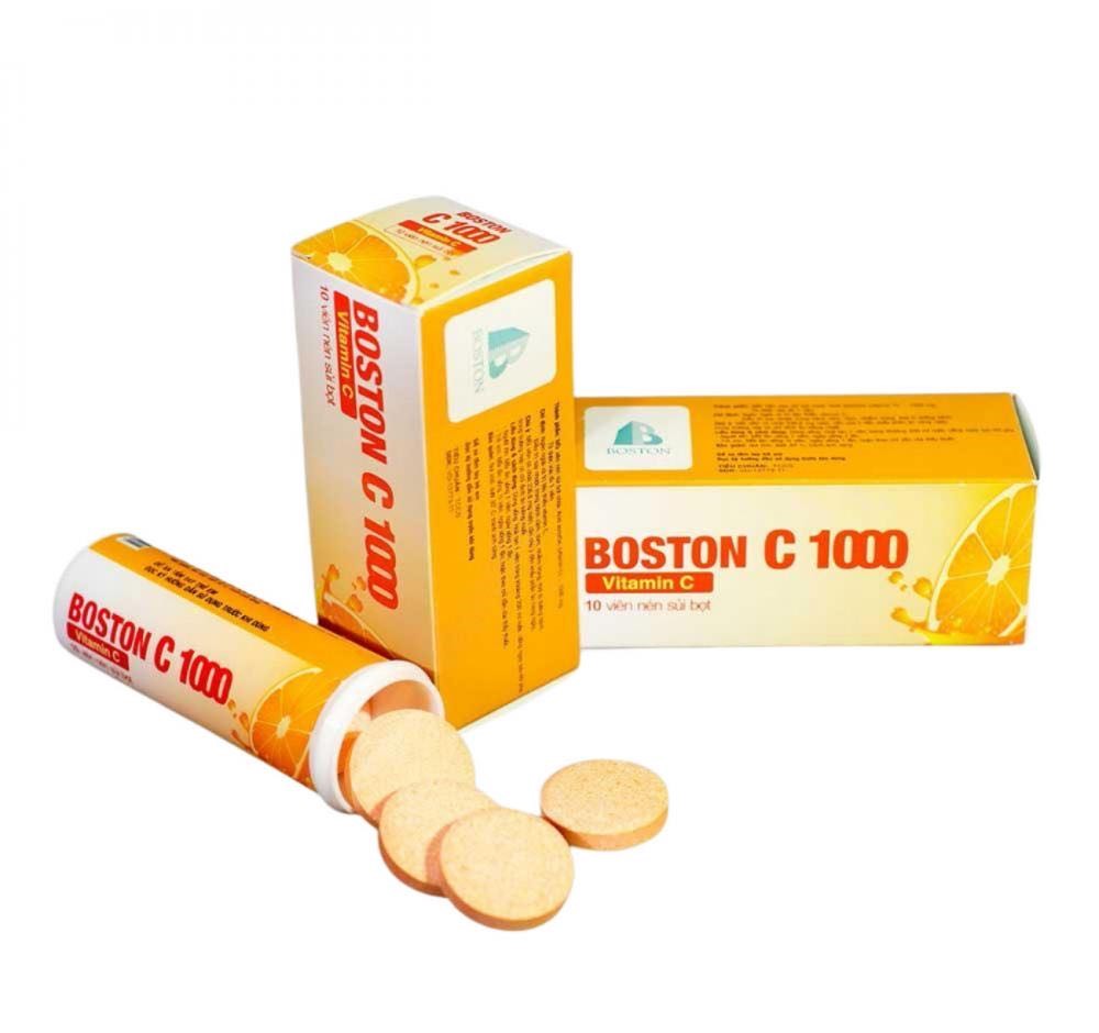  Boston C1000 giúp bổ sung vitamin C liều cao   