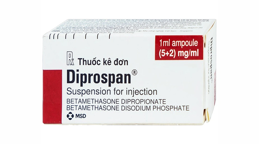 Diprospan giúp điều trị các tình trạng viêm và dị ứng nghiêm trọng