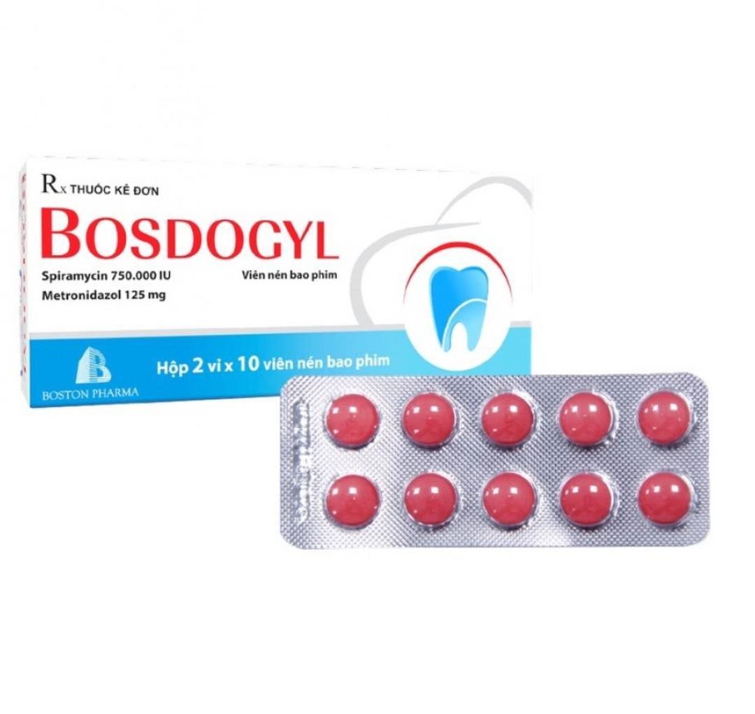 Bosdogyl giúp giảm nhanh viêm nướu