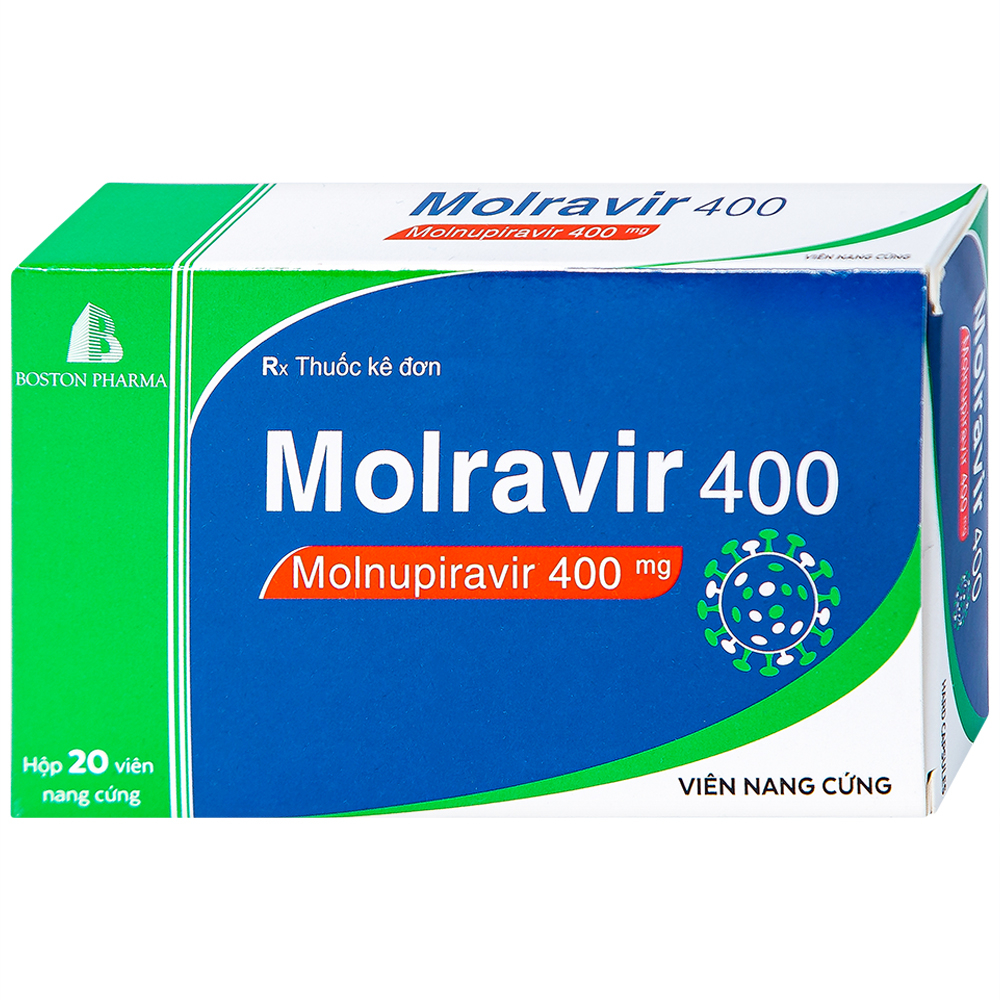 Molravir 400 giúp điều trị COVID-19 mức độ nhẹ đến trung bình
