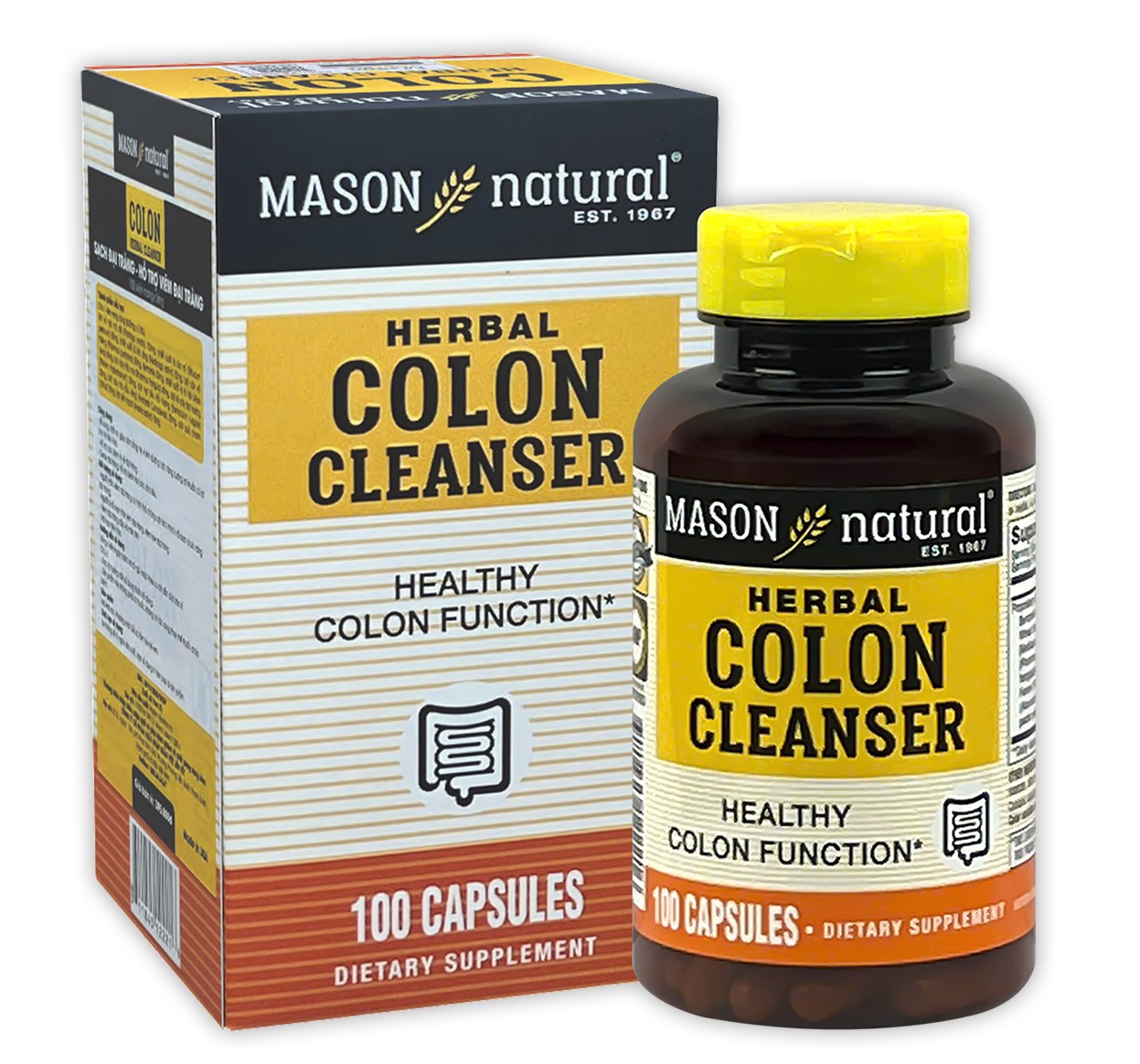 Colon Herbal Cleanser giúp hỗ trợ làm sạch và tăng cường sức khỏe đại tràng