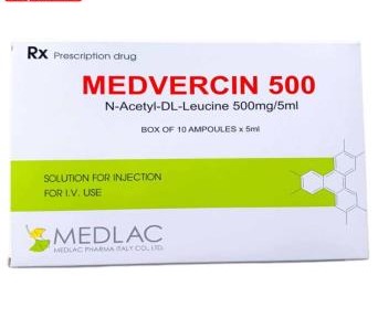 Medvercin 500 hỗ trợ điều trị các triệu chứng rối loạn tiền đình