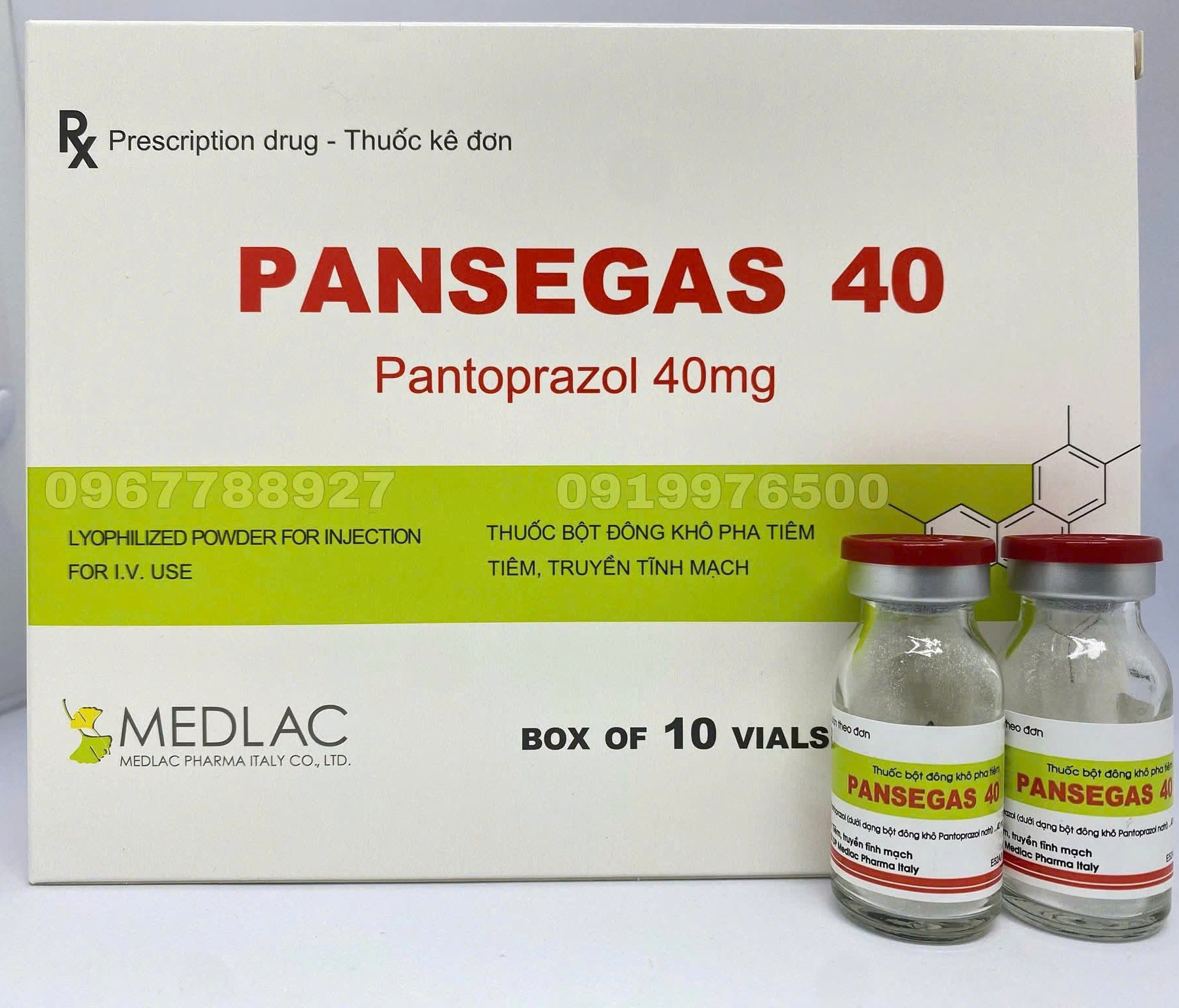 Pansegas 40 giúp ức chế mạnh sự tiết acid dạ dày