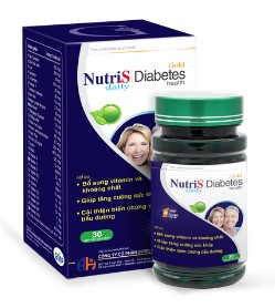 viên uống sức khỏe Nutri Daily Diabetess Health Gold 