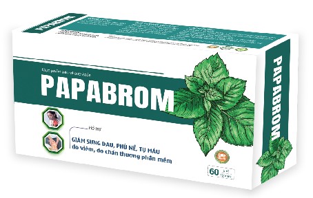 Viên uống thảo dược  Papabrom