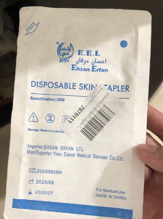 Máy bấm da dùng một lần (Disposable Skin Stapler)
