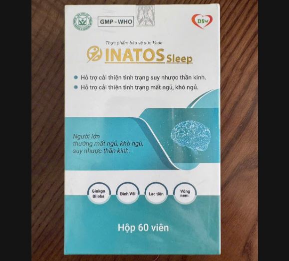 TP BVSK INATOS Sleep giúp ngủ ngon giấc