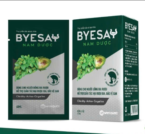 Túi ByeSay Nam Dược giúp hỗ trợ giảm nhanh các triệu chứng say rượu