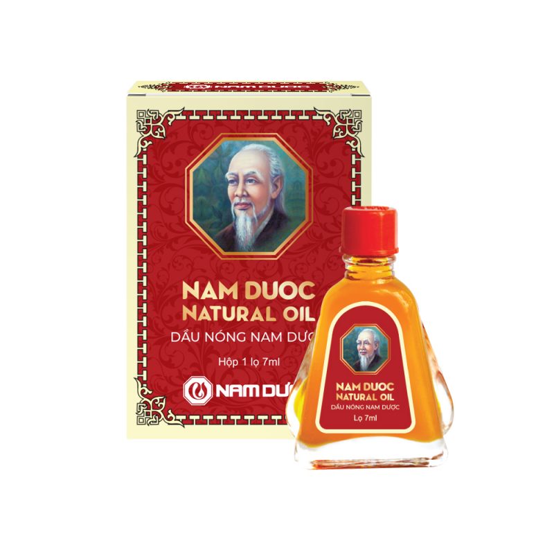 Dầu nóng Nam Dược Natural Oil giúp giảm nhanh nhức đầu nghẹt mũi