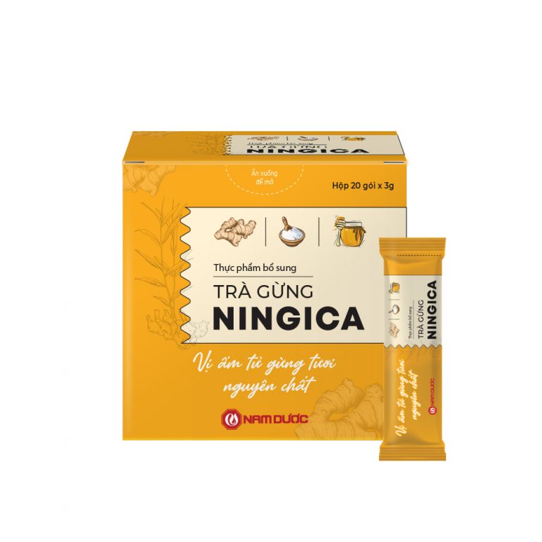 Trà gừng Ningica giảm nguy cơ giảm lạnh