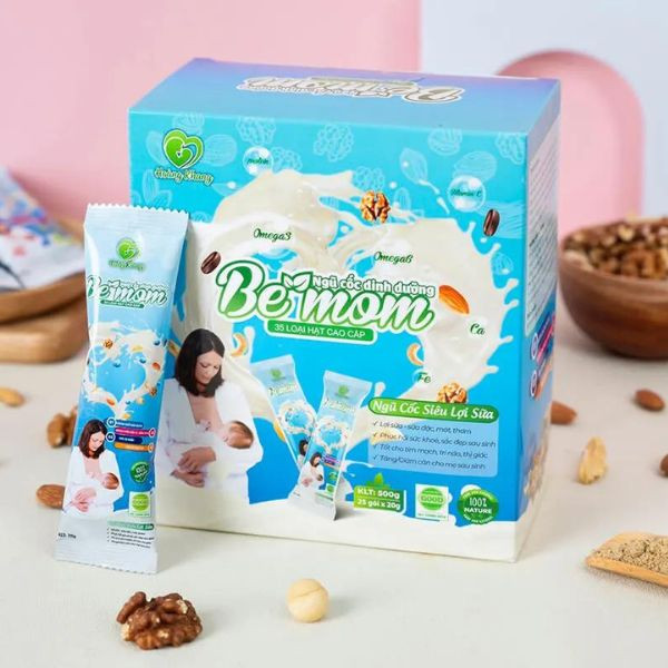 Ngũ Cốc Lợi Sữa Bemom 35 Vị Hạt - X3 Công Thức Lợi Sữa