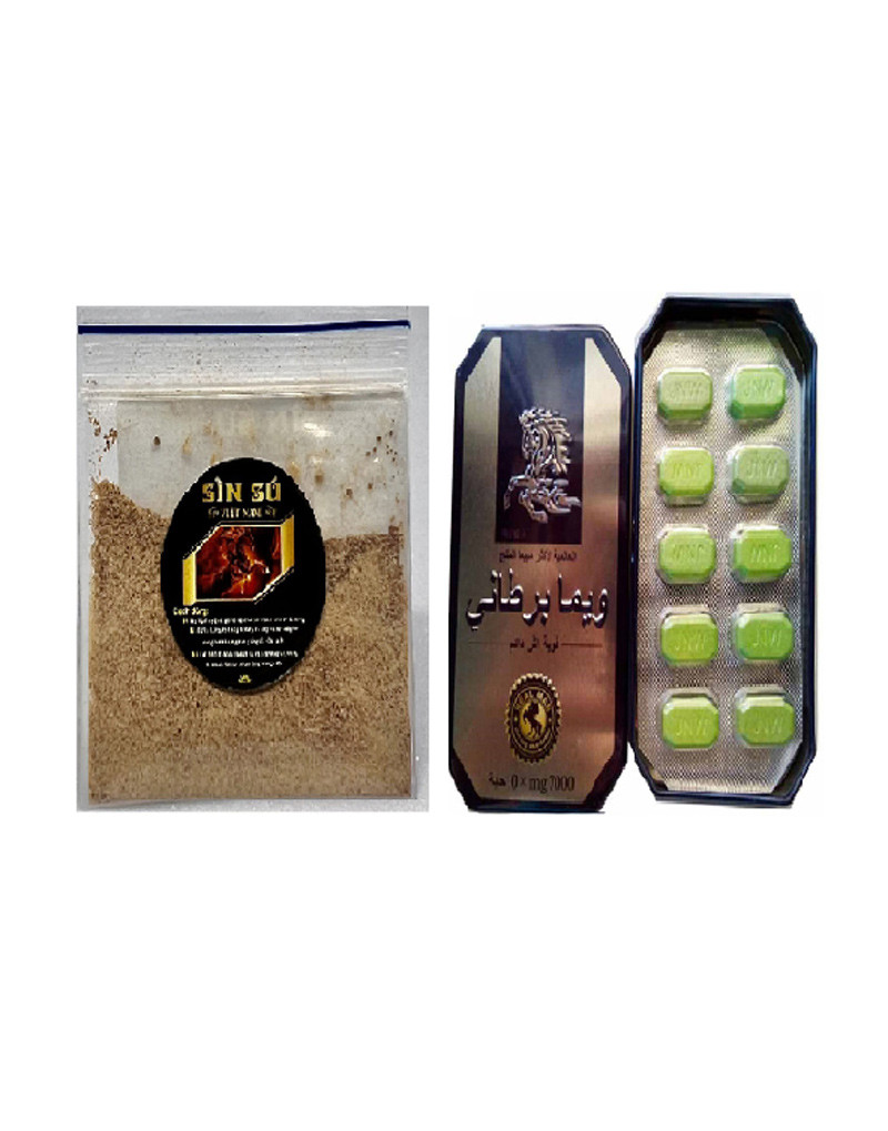 Combo: 0.5gr Sìn bột + Hộp Ngựa Thái (Tặng 1 Viên Ngựa Thái)