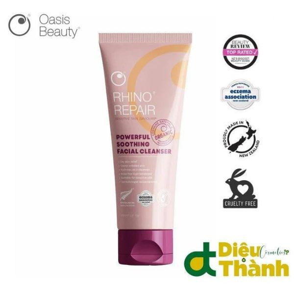 Sữa rửa mặt Oasis Rhino Repair Facial Cleanser – cho da nhạy cảm