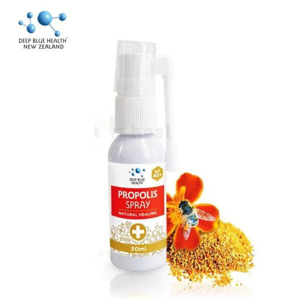 Deep Blue Health Propolis Spray Plus (BIF40 +) – Xịt họng keo ong