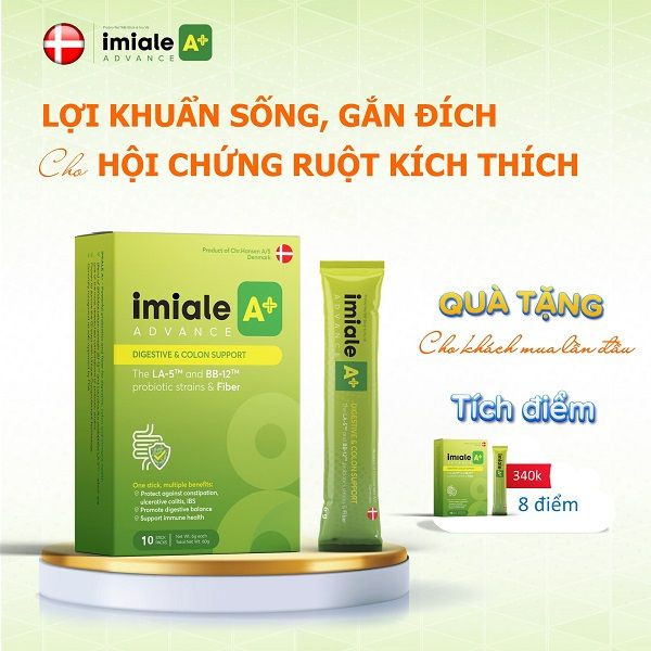 Imiale A+ chuyên biệt cho Hội chứng ruột kích thích