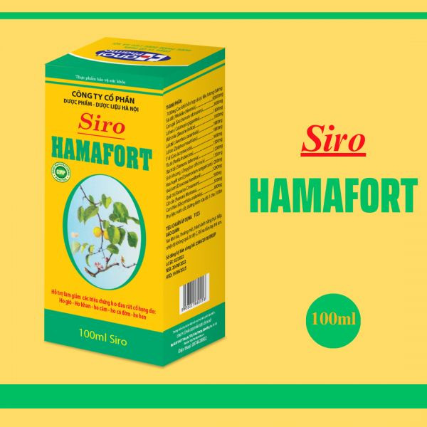 Siro HAMAFORT – Trị ho hen suyễn
