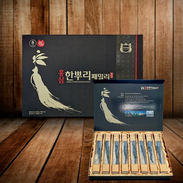 Hồng sâm nguyên củ mật ong thượng hạng Family Jinandang