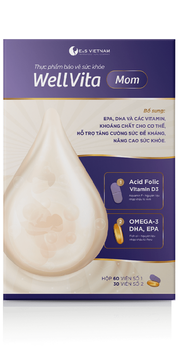 Viên uống bổ bú WellVita Mom