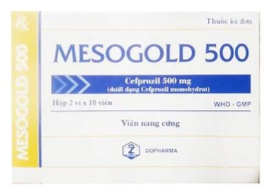 Thuốc Mesogold V-500mg Imexpharm điều trị nhiễm trùng đường hô hấp