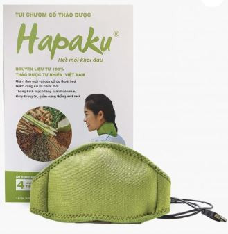 Đai chườm thảo dược Cổ gáy – Làm nóng bằng điện