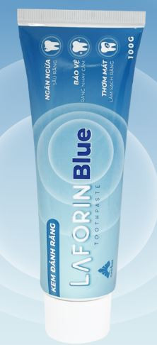 Kem Đánh Răng Laforin Blue Phòng Ê Buốt Bạc Hà Dịu Nhẹ 100G/hộp
