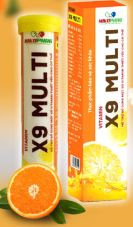 Sủi Vitamin X9 Multi tăng sức đề kháng