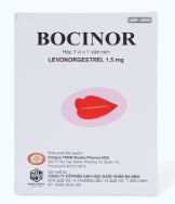 Thuốc tránh thai BOCINOR TAB 1.5MG (Hộp 1 Vi x 1 Viên)