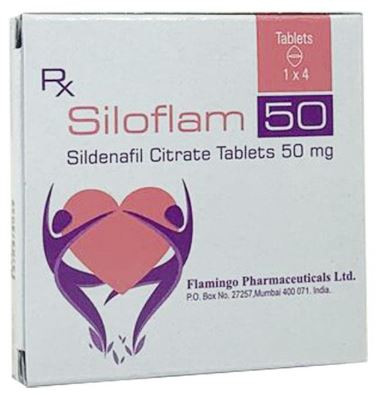 Thuốc Siloflam 50 - điều trị rối loạn cương dương, yếu sinh lý