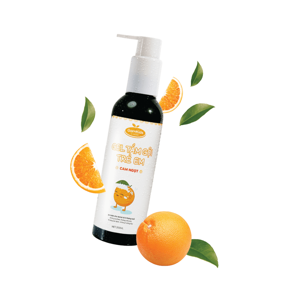 Gel Tắm Gội Hương Cam Ngọt