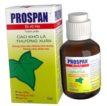 Siro Prospan Cough Syrup hỗ trợ điều trị viêm phế quản
