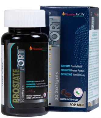 Viên uống Prostate Fort Vitamins For Life hỗ trợ sức khỏe tuyến tiền liệt nam giới