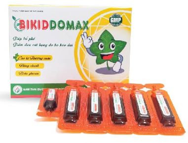 Siro BIKIDDOMAX - bổ phế, giảm ho, giảm tăng tiết đờm, đau họng