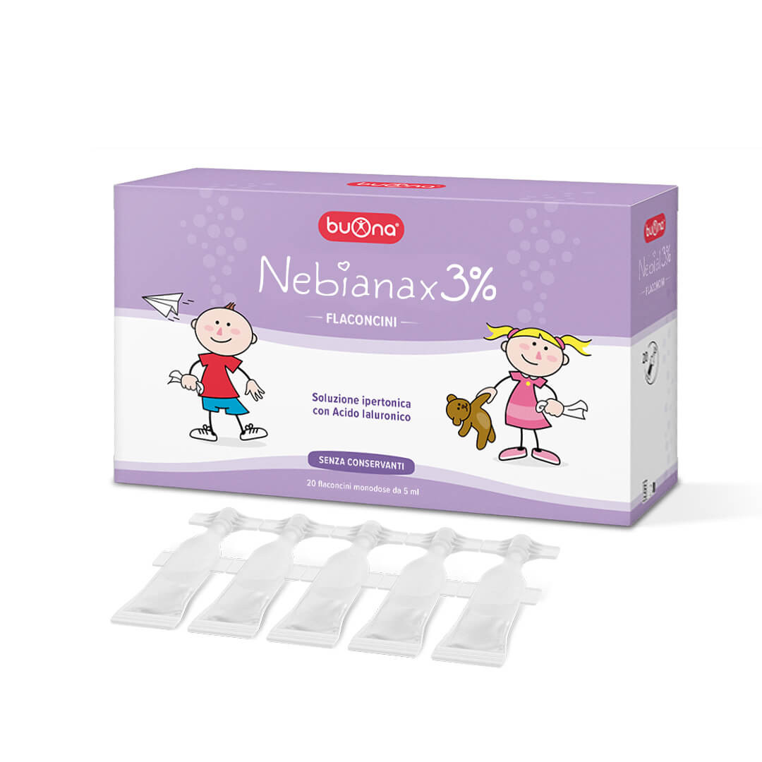 Dung dịch nhỏ mũi kháng viêm Nebial/ Nebianax 3% giảm khô mũi chống sung huyết mũi
