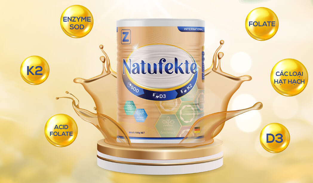 Bột dinh dưỡng Natufekte thuần chay 400g