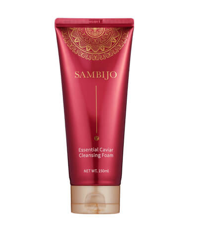 Sữa rửa mặt tạo bọt SAMBIJO dưỡng ẩm tinh chất Caviar 150ML