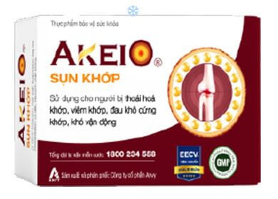 AKEIO SỤN KHỚP ANVY 3 VỈ X 10 VIÊN - VIÊN UỐNG HỖ TRỢ SỤN KHỚP