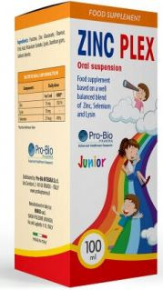 Siro kẽm Zinc Plex 100ml - Tăng đề kháng, kích thích ăn ngon