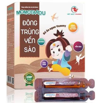 Siro Momotarou Đông Trùng Yến Sào hỗ trợ ăn ngon, ngủ tốt, bé thông minh