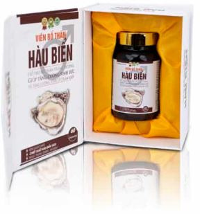 Viên bổ thận hàu biển- Tinh chất Hàu Biển - Tăng cường chức năng sinh lý nam
