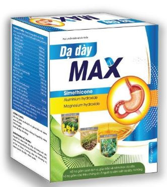 Siro DẠ DÀY MAX giảm acid dịch vị, bảo vệ niêm mạc dạ dày _ Hộp 20 gói