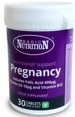 Basic Nutrition Pregnancy - bổ sung vitamin và khoáng chất cho phụ nữ trước, trong và sau thai kì