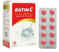 Rutin C - hỗ trợ giảm xuất huyết mạch máu, giảm chảy máu chân răng
