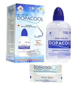 Bộ Rửa Mũi Dopacool Domesco (H/10g + 1 Bình Rửa)